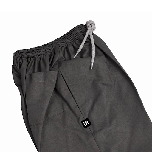 silver Gray Unisex Medical Scrubs-Blended Cotton