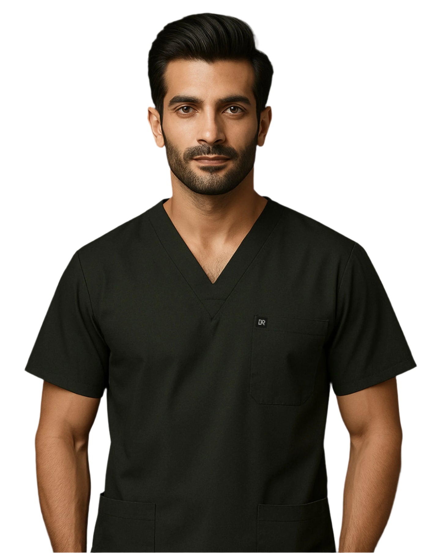 Military Green Unisex Medical Scrubs-Blended Cotton