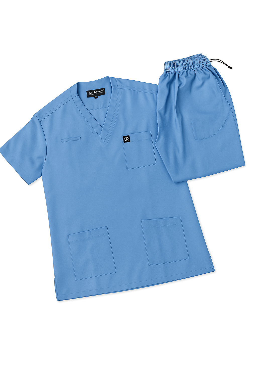 Skyward Blue Unisex Medical Scrubs – Blended Cotton